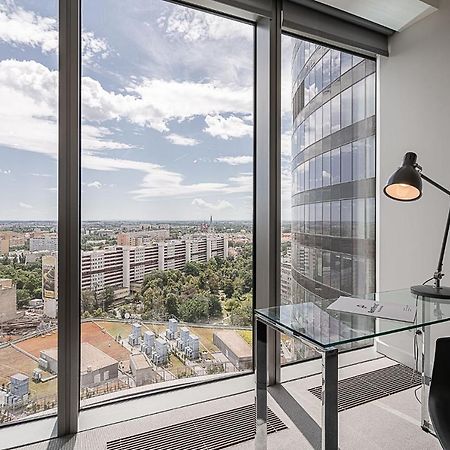 Rentplanet - Apartament Sky Tower Breslavia Exterior foto