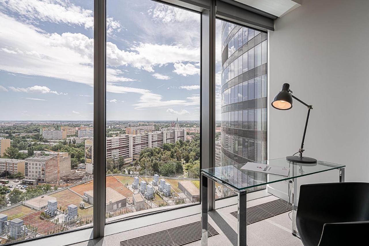 Rentplanet - Apartament Sky Tower Breslavia Exterior foto